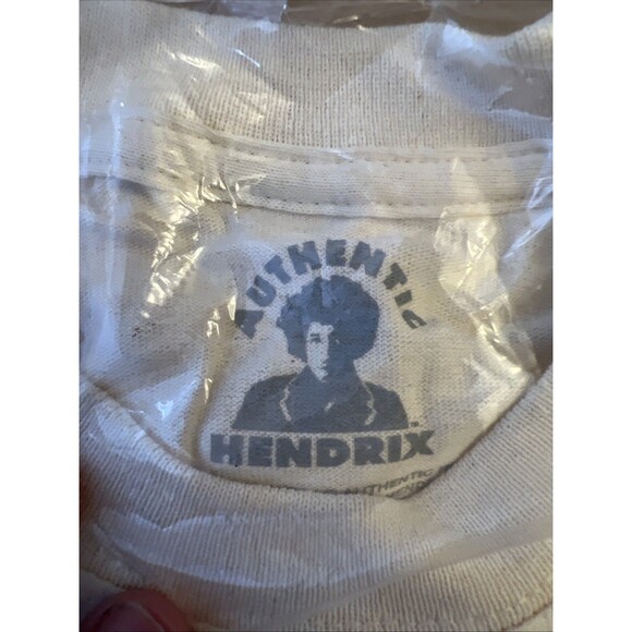 Jimi Hendrix Live In Maui Natural Retro T-Shirt Size Small Unisex - Picture 4 of 5